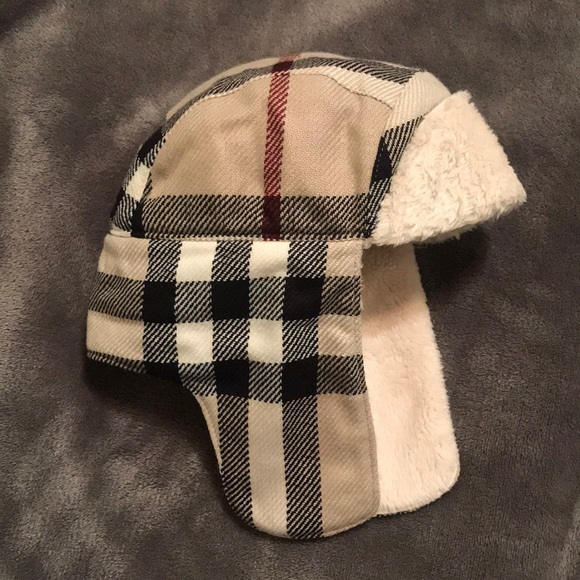 burberry trapper hat
